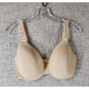 Natori Rose Dream Custom Coverage Underwire Bra Womens 32G Nude 731080